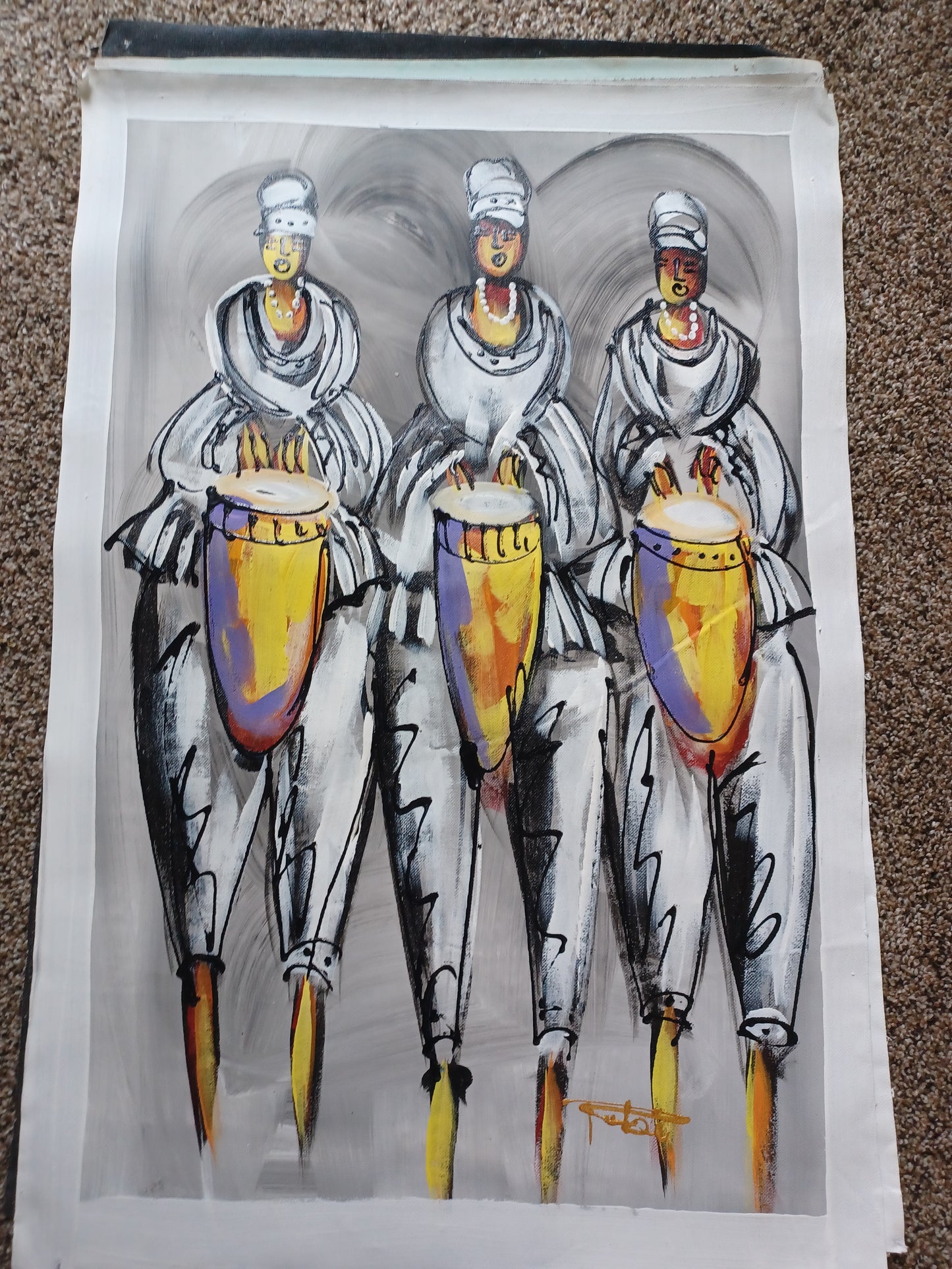 Rhythm of the Tribe - 19"x29" Canvas