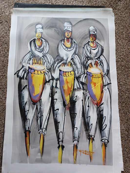 Rhythm of the Tribe - 19"x29" Canvas