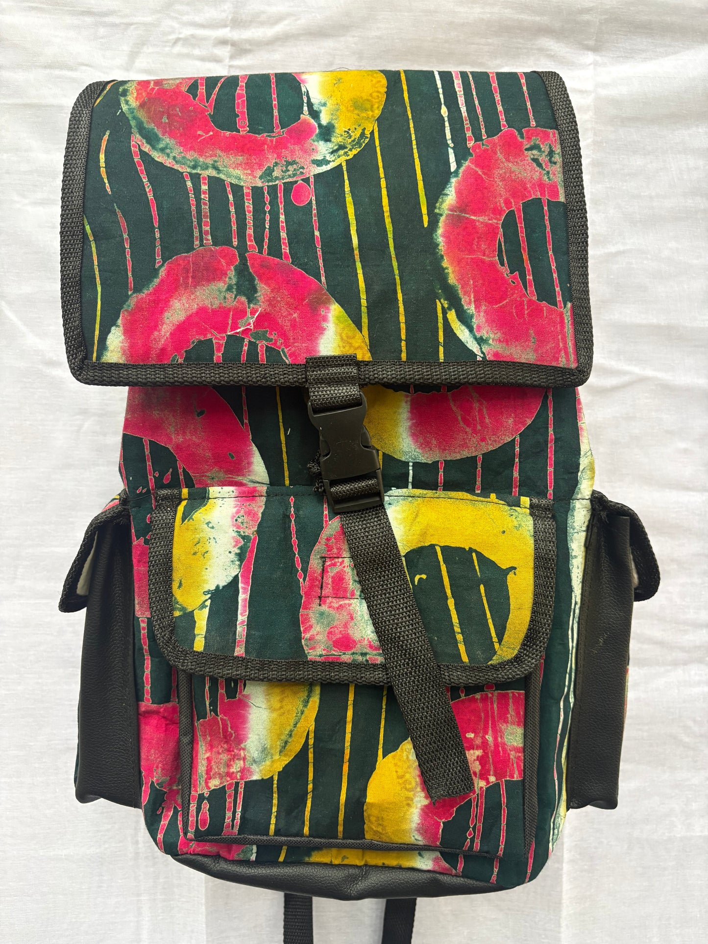 Handmade Batik Adventure Backpack