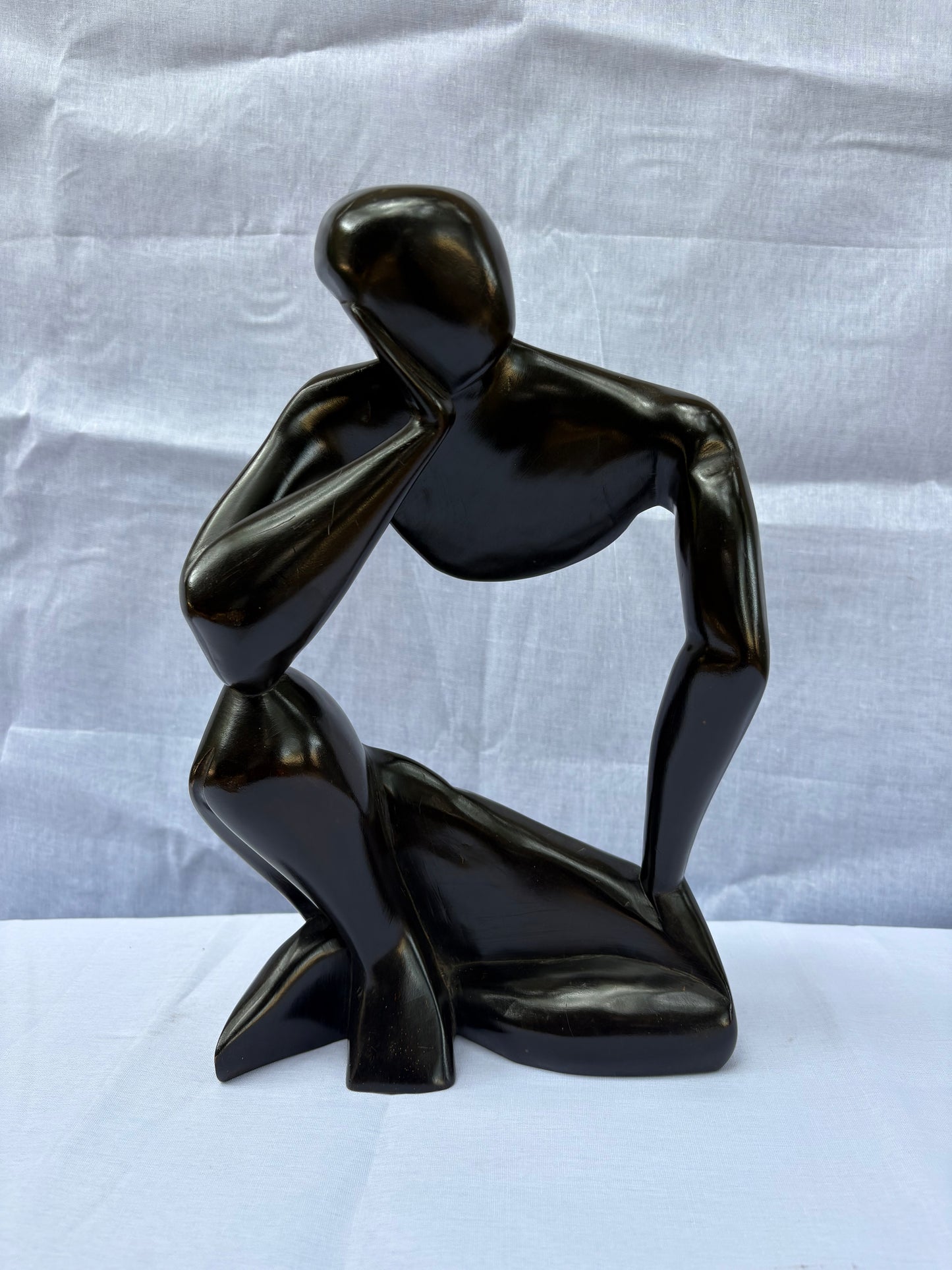 Thinking Man" sculpture by JenCliff Treasures