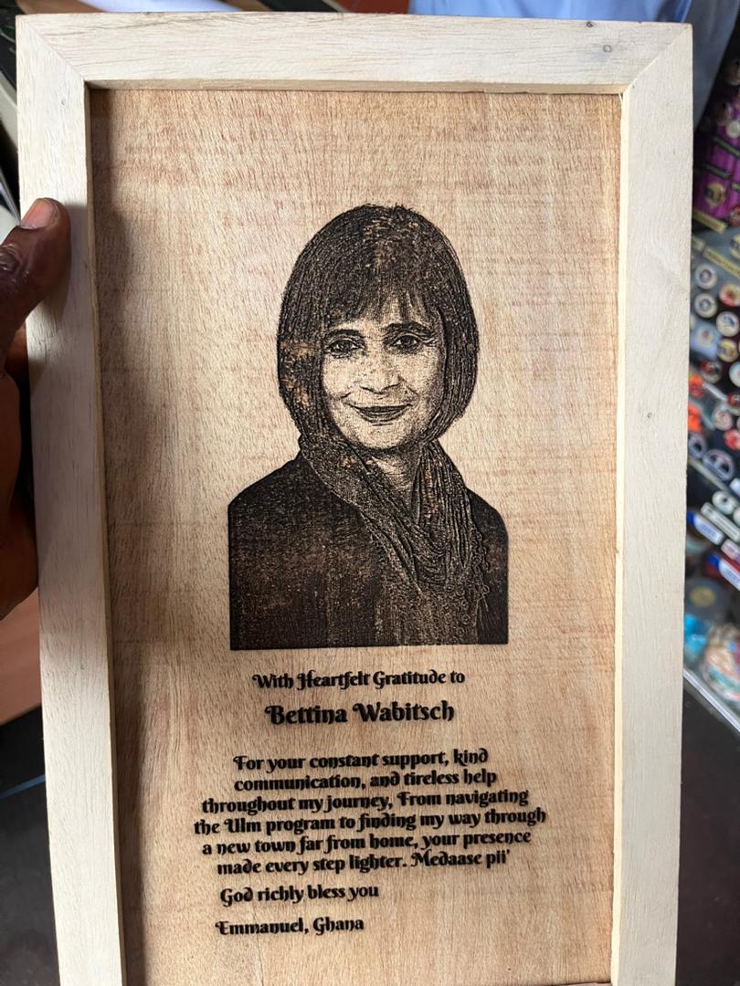 Custom by Hand - Etched Wood Portraits