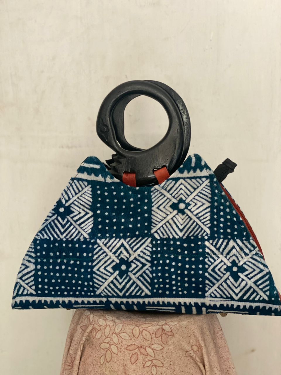 Sankofa Handle Handbag
