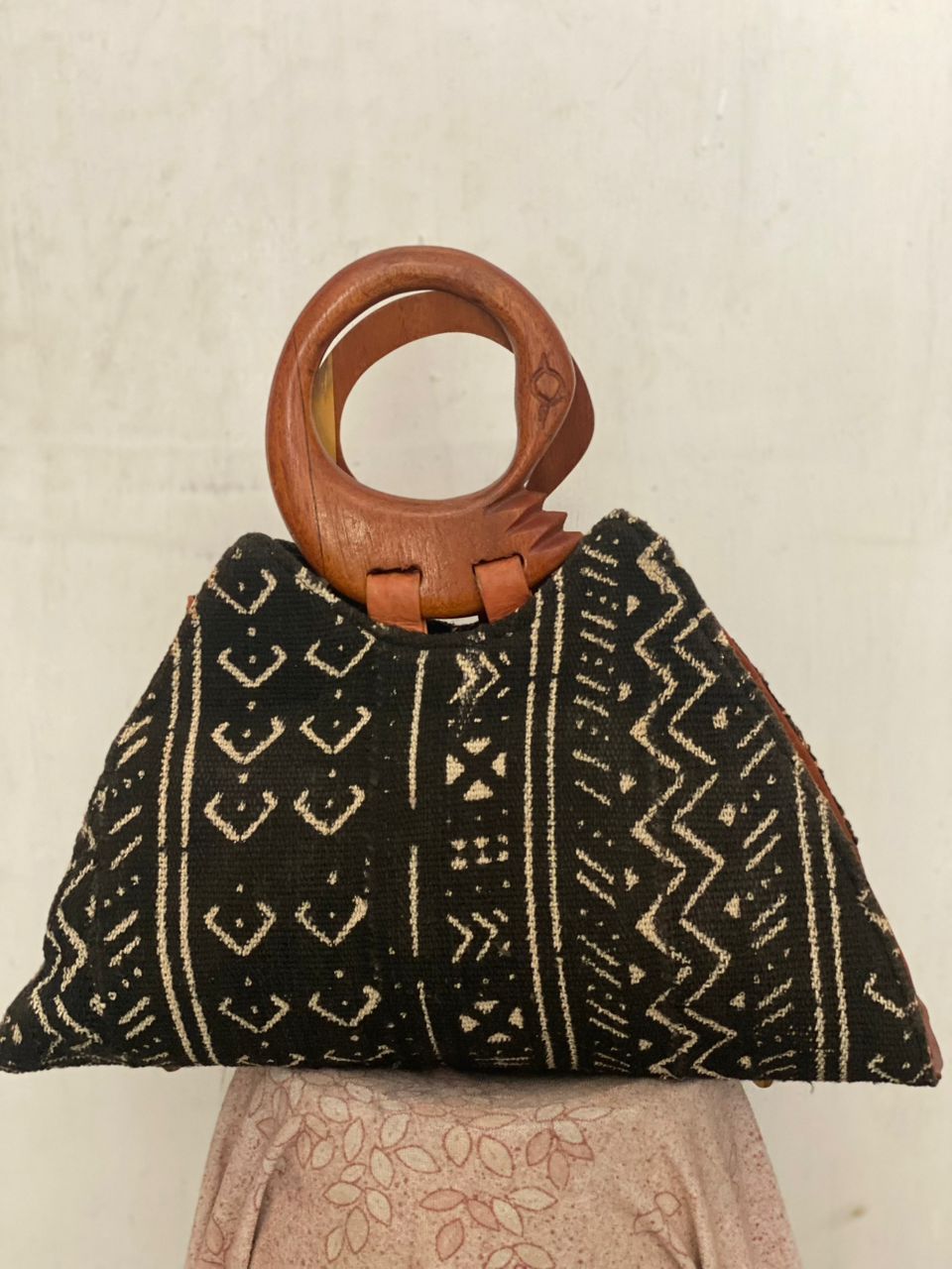 Sankofa Handle Handbag