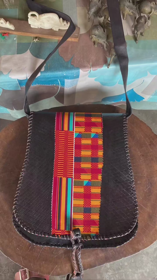 Leather Combo - Crossbody Saddle